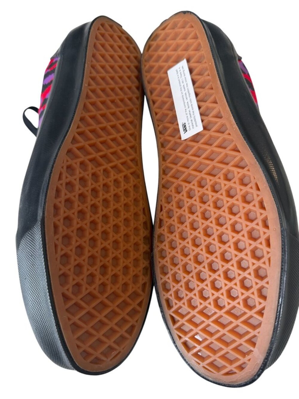 Vans Vault Old Skool Ns OG L Stray Rats Raven Racing Red Leopard Sneakers Sz 10 - Picture 6 of 7